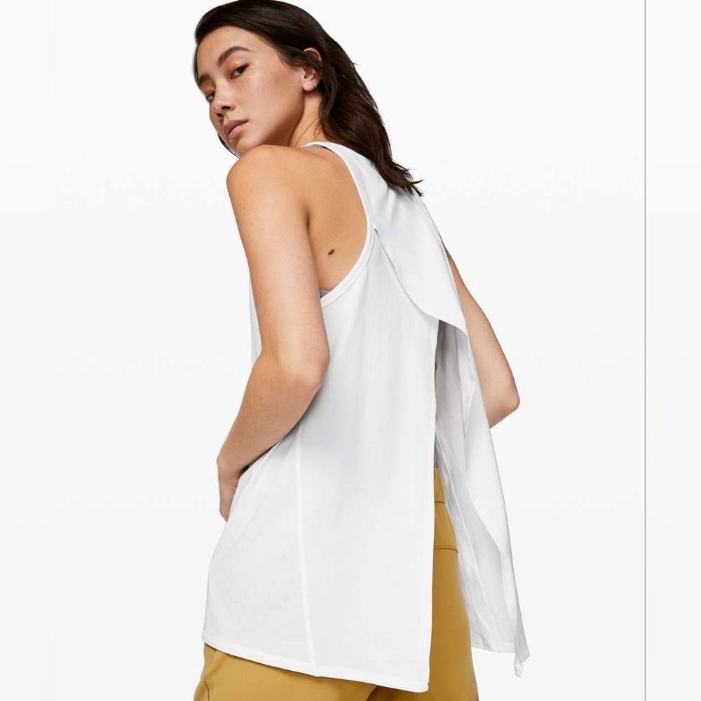 Lululemon Open Ends Tank White